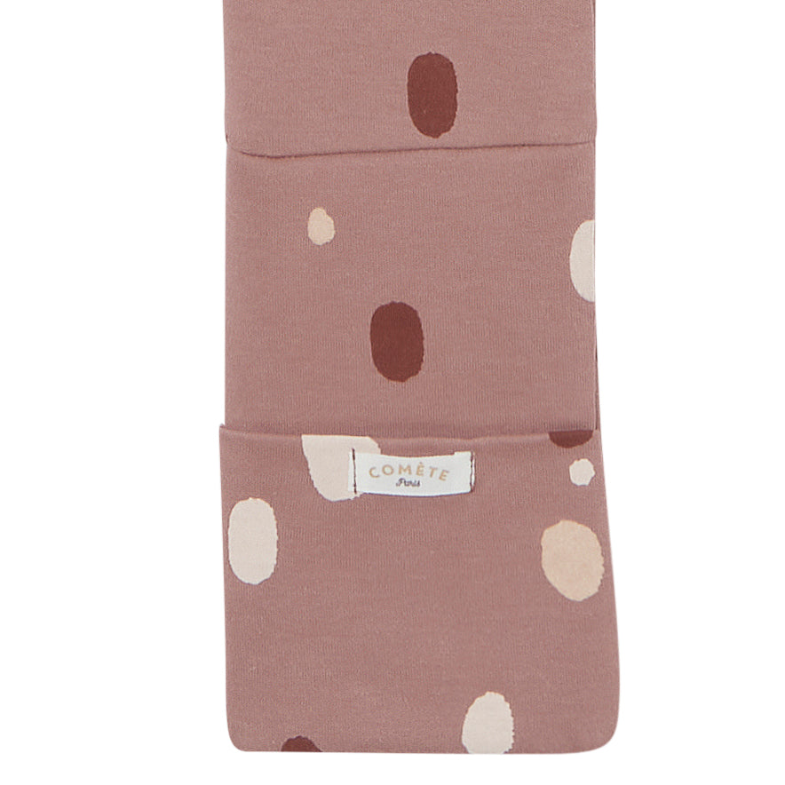 Pyjama Enfant Zippé Bois de Rose