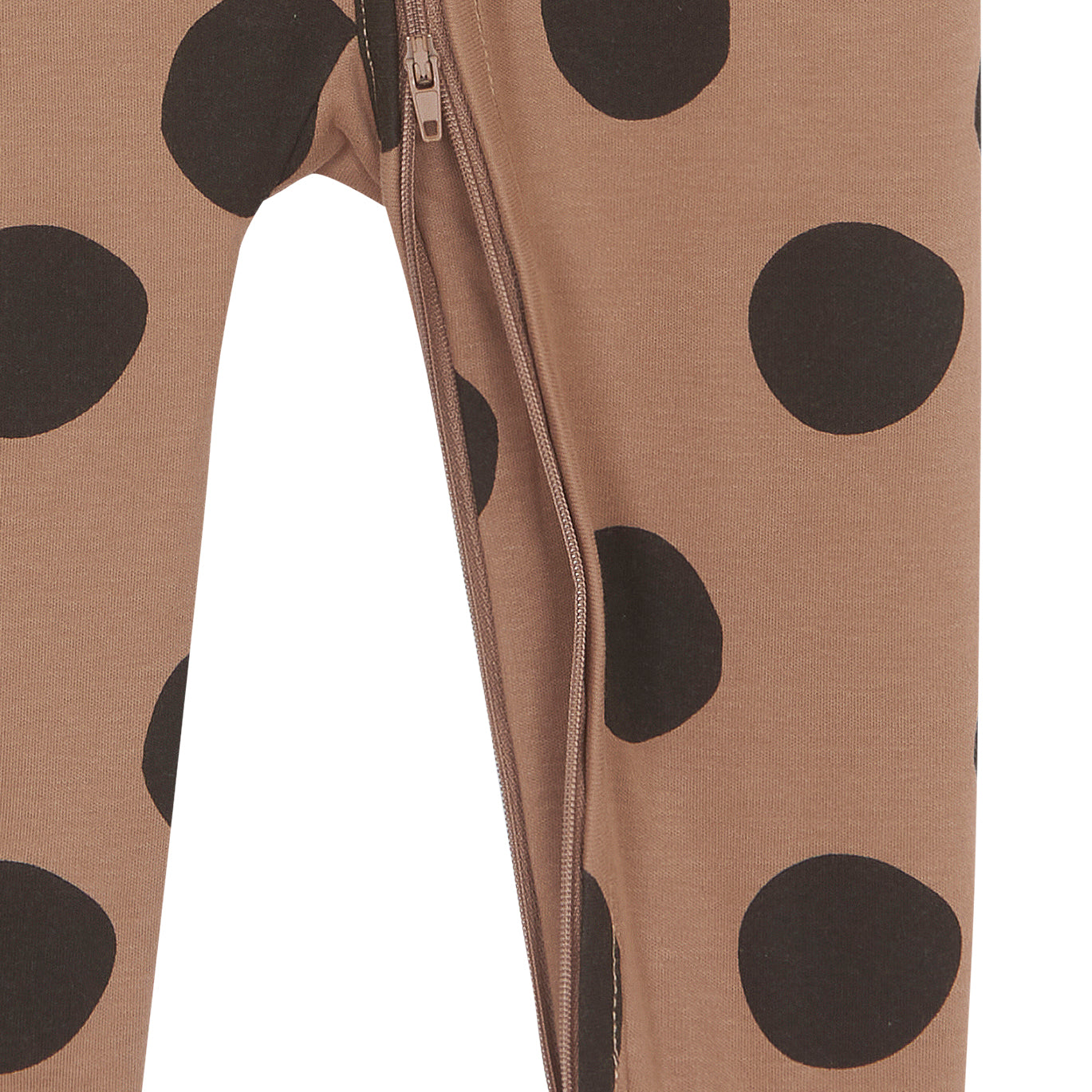 Pyjama Bébé Zippé Châtaigne