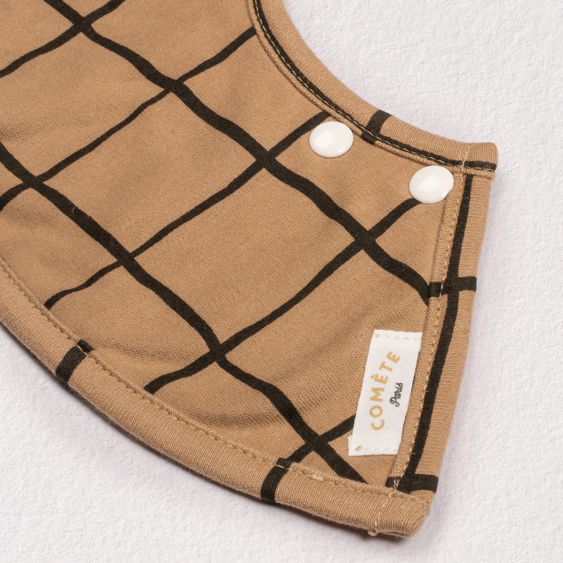 Bavoir Carreaux Tannin