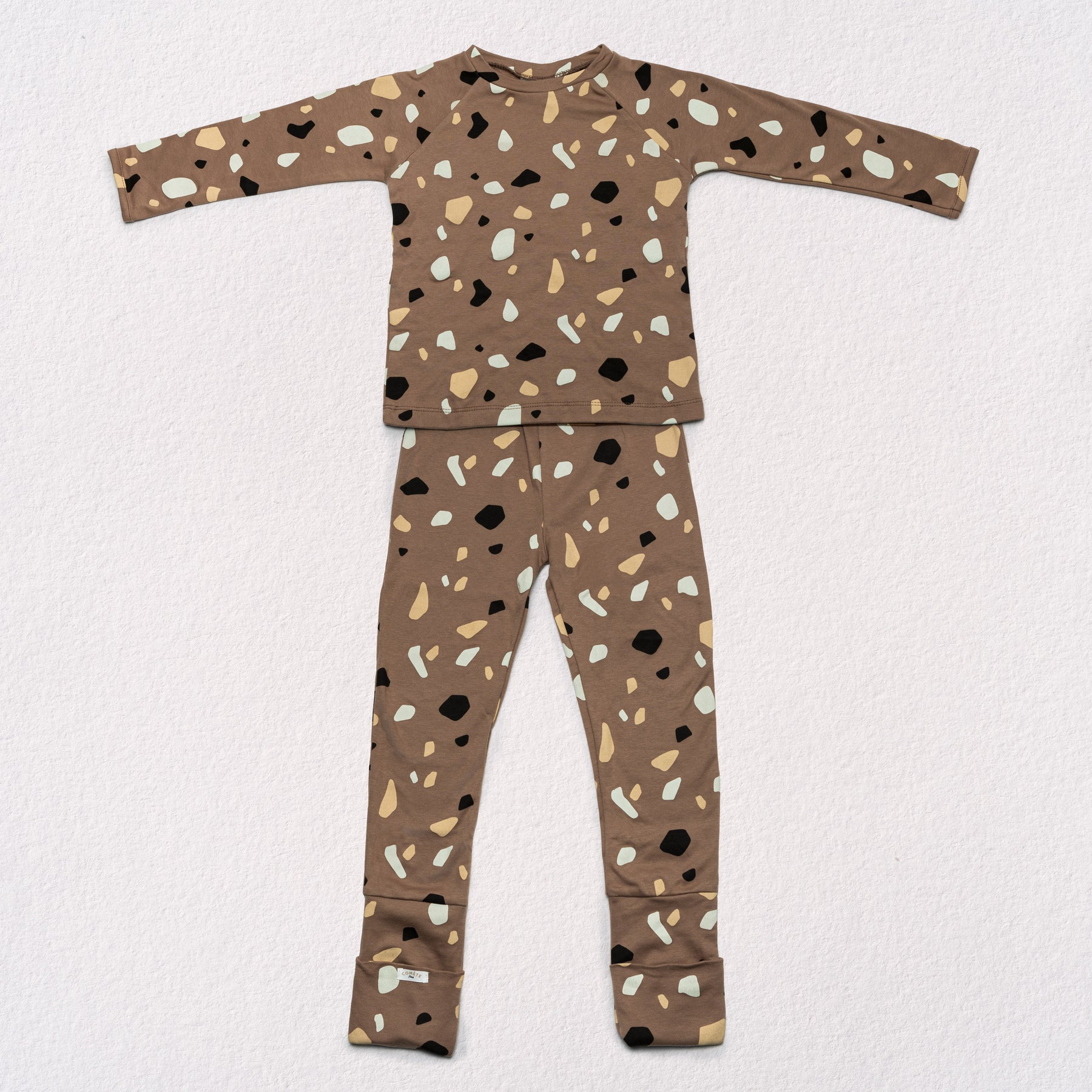 Pyjama Enfant Cailloux Moka