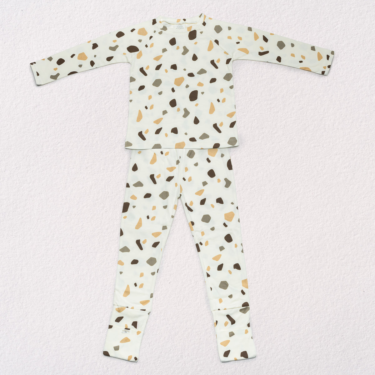 Pyjama Enfant Cailloux Crème