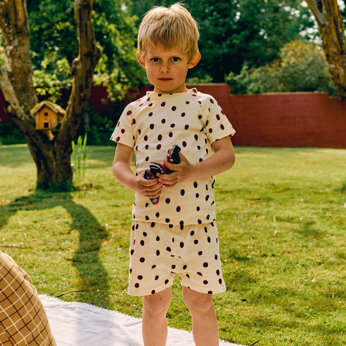 Pyjashort Enfant Cerise