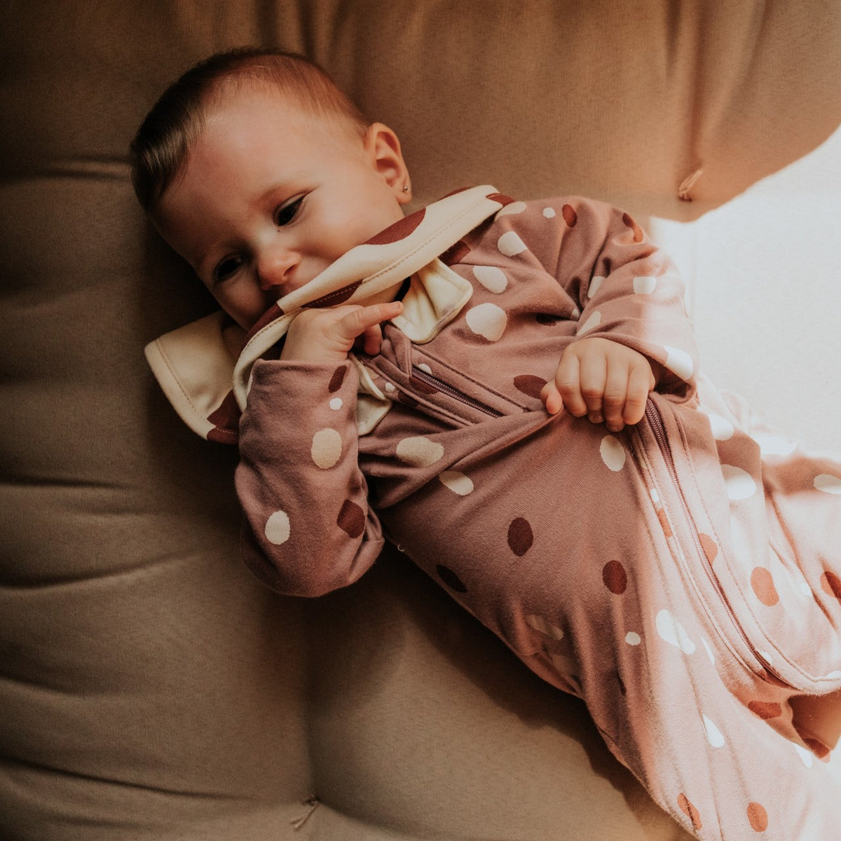 Pyjama zippé bébé et enfant coton bio