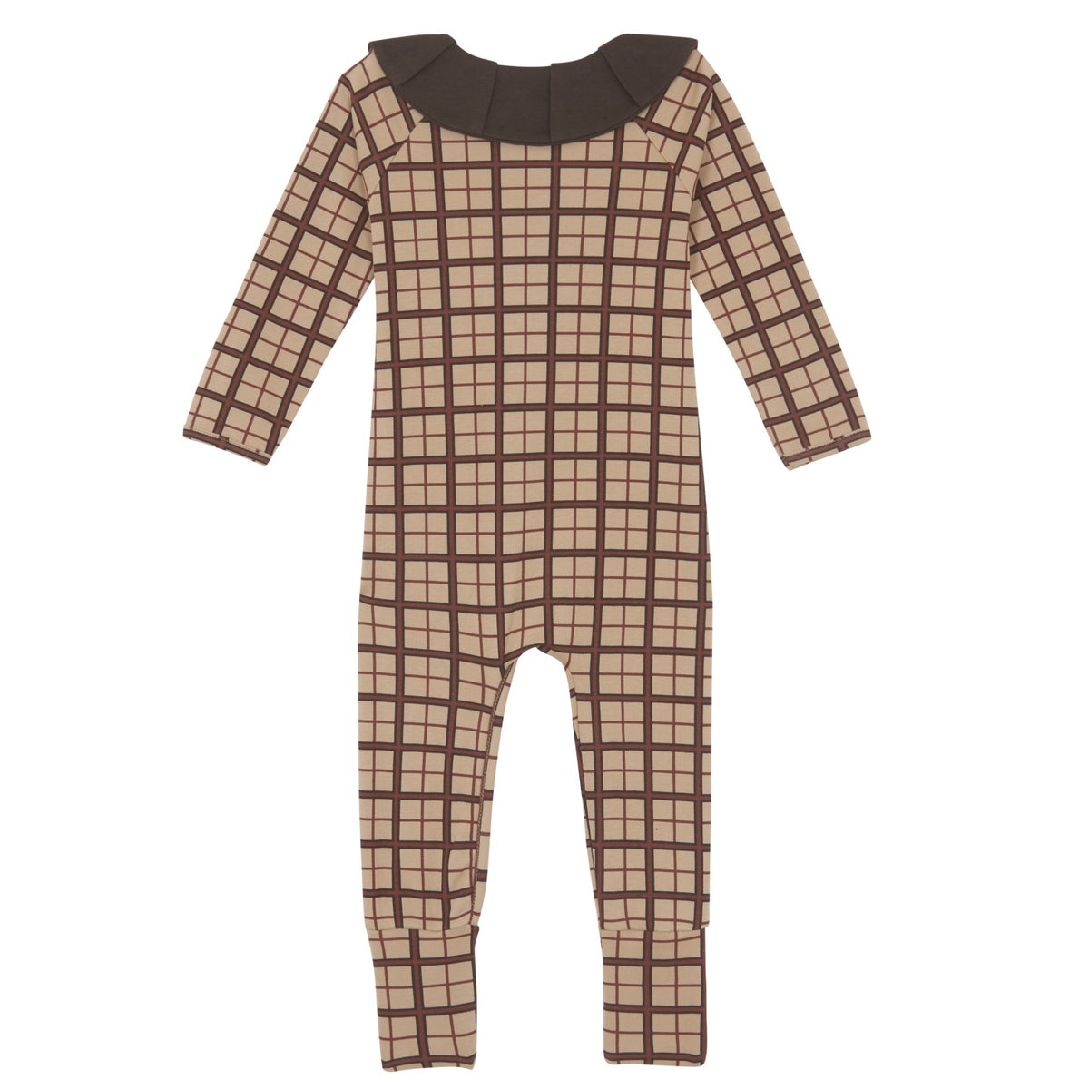 Pyjama Enfant Zippé Carreaux Patinés