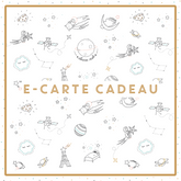 Offrez une carte cadeau qui permettra d'être certain de faire plaisir ! Valable un an et sur tous nos produits en 100% coton bio certifié GOTS et fabriqués dans un atelier familial au Portugal