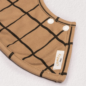 Bavoir Carreaux Tannin