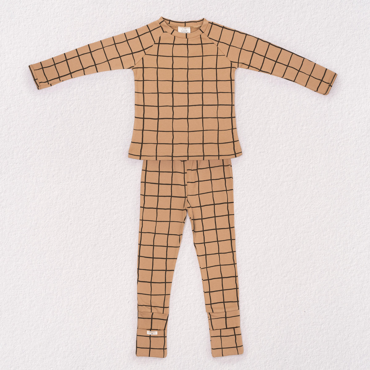 Pyjama Enfant Carreaux Tannin